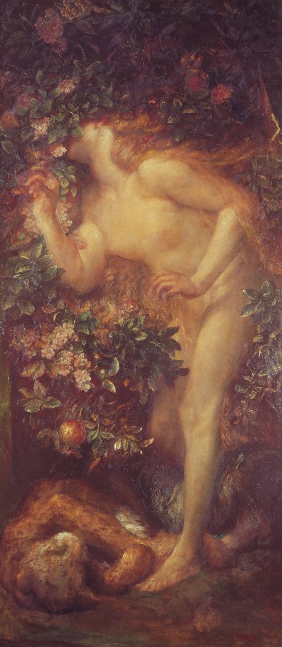 Eva verführt von George Frederick Watts