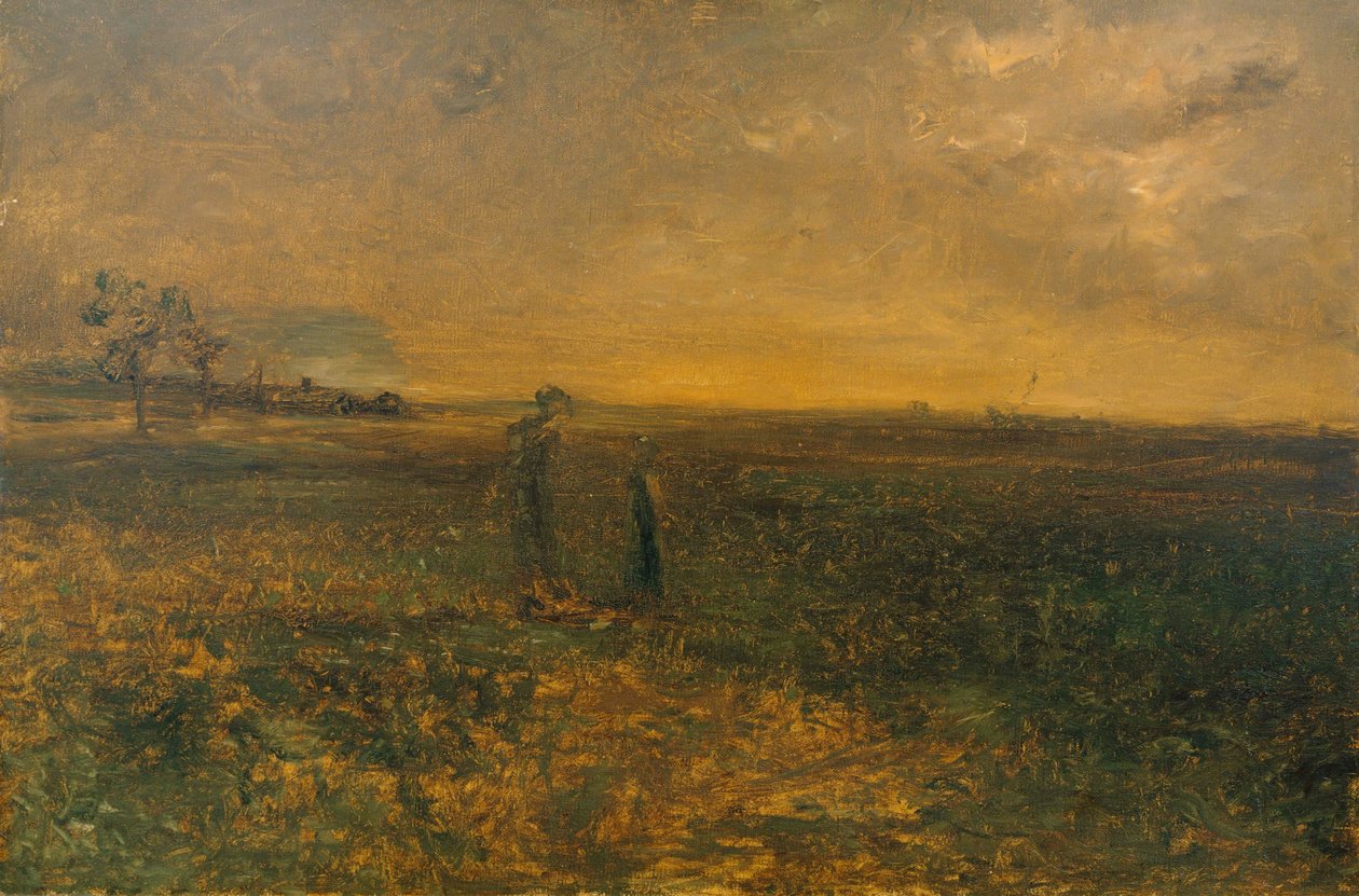 Dämmerung auf der Prärie von George Fuller