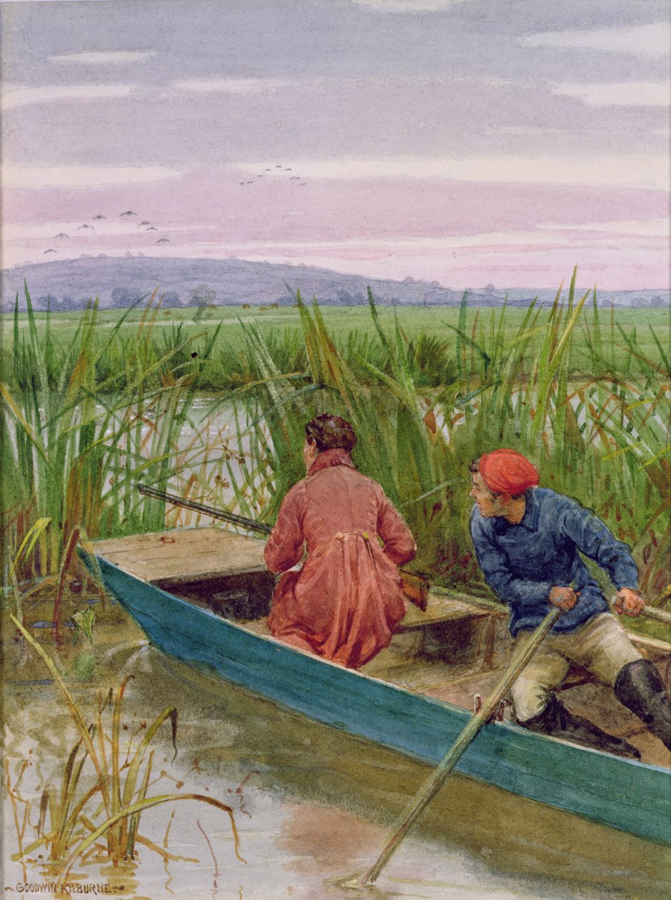 Entenjagd von George Goodwin Kilburne