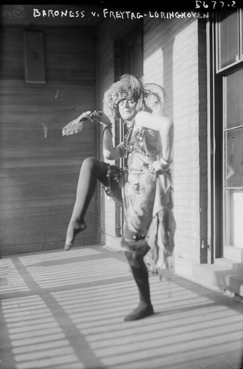 Baroness Von Freytag-Loringhoven, ca. 1915 von George Grantham Bain