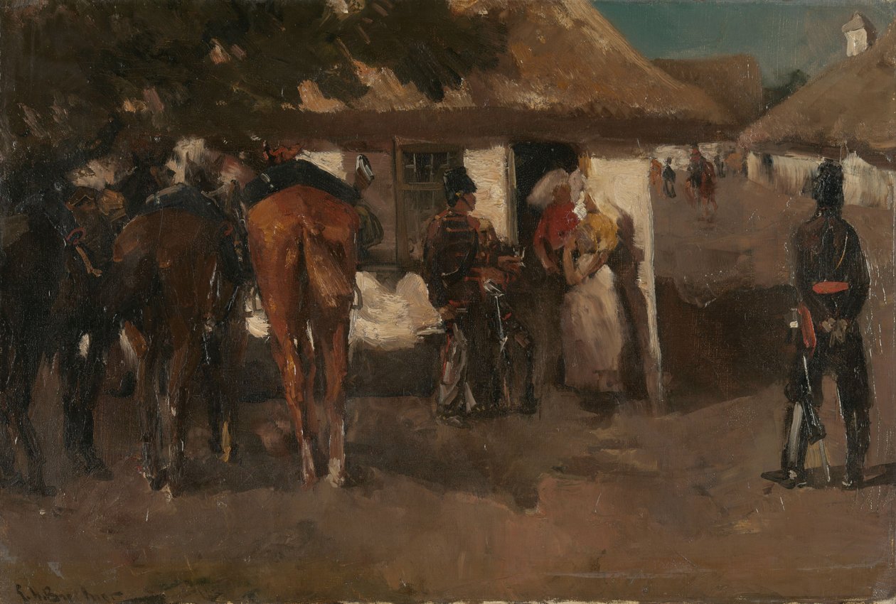 Einquartierung der Truppen von George Hendrik Breitner