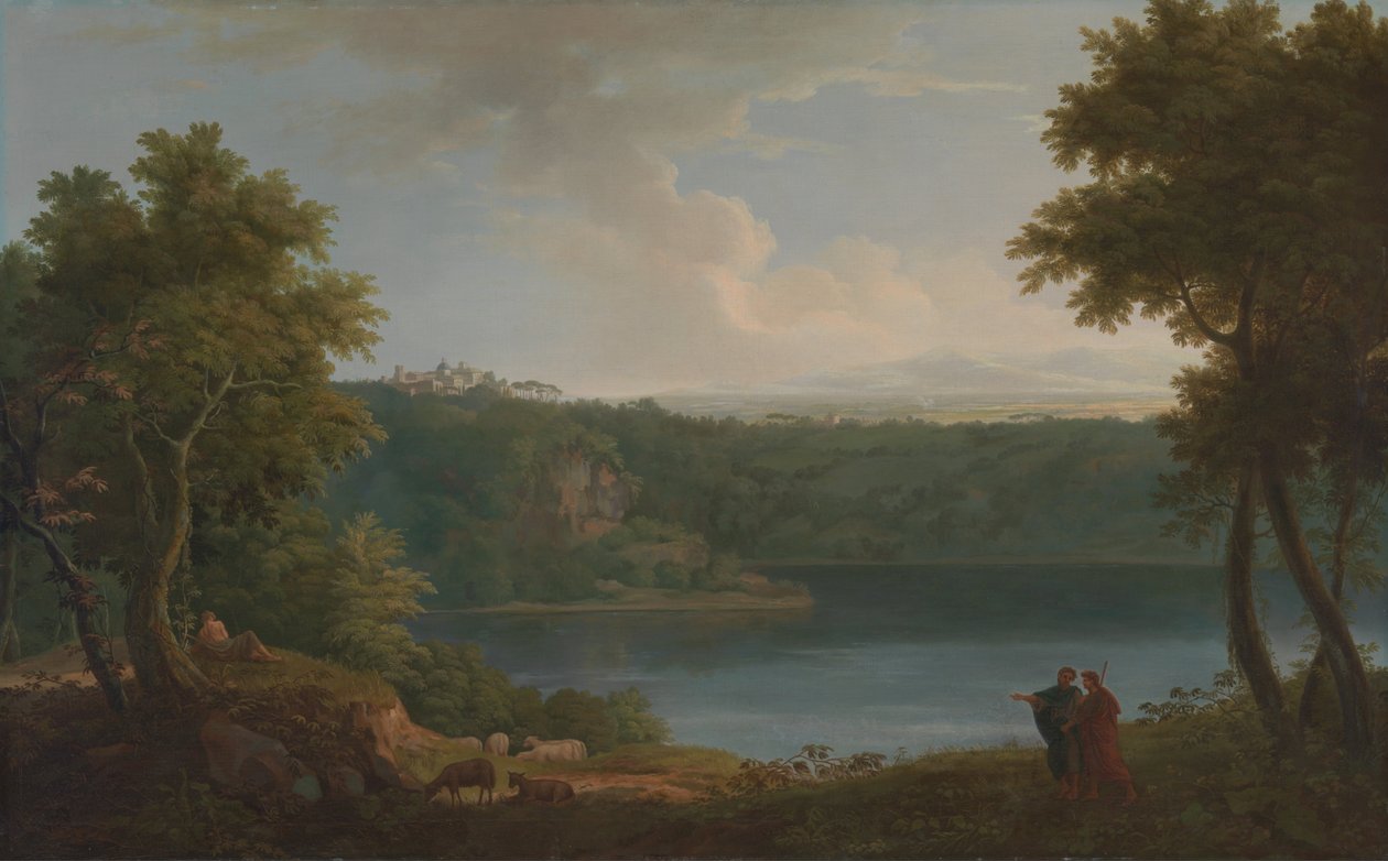 Lago Albano von George Lambert