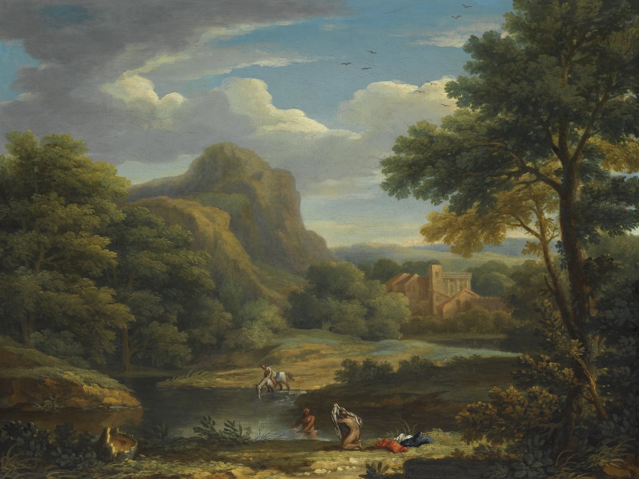 Gebirgslandschaft von George Lambert