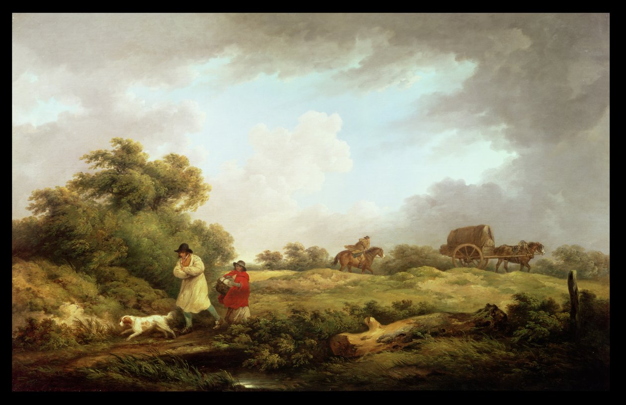 Windiger Tag von George Morland