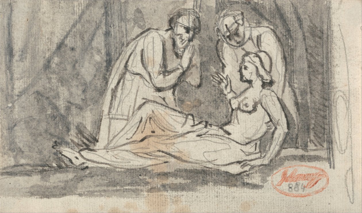Eine Sezierszene von George Romney