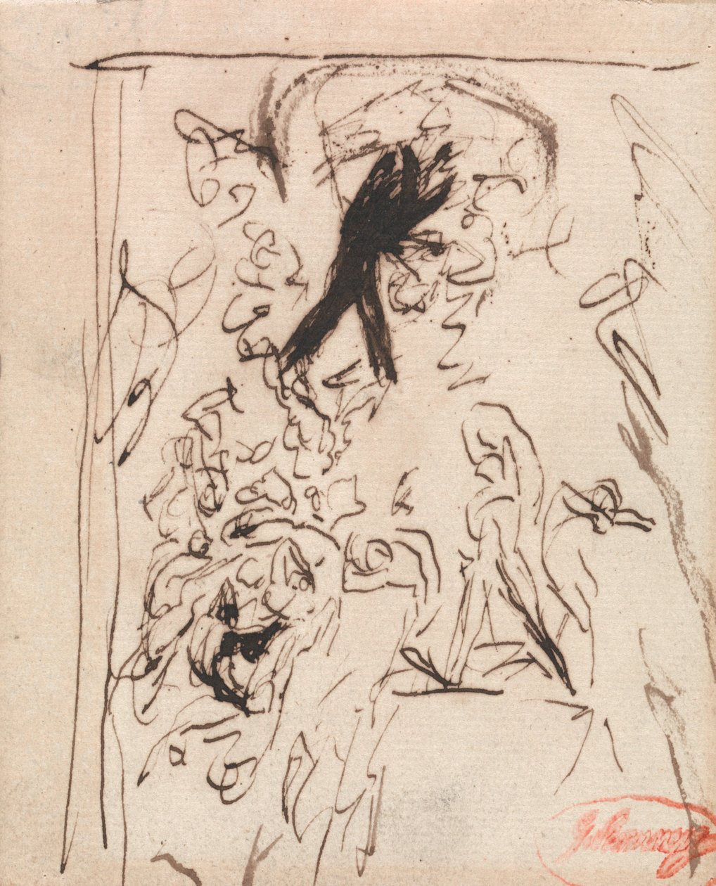 Sturz der rebellischen Engel von George Romney