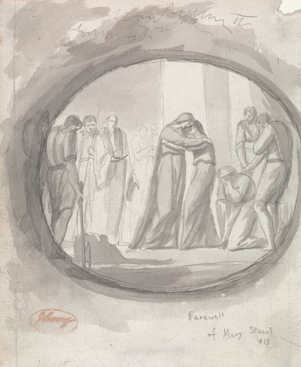 Abschied von Maria Stuart von George Romney