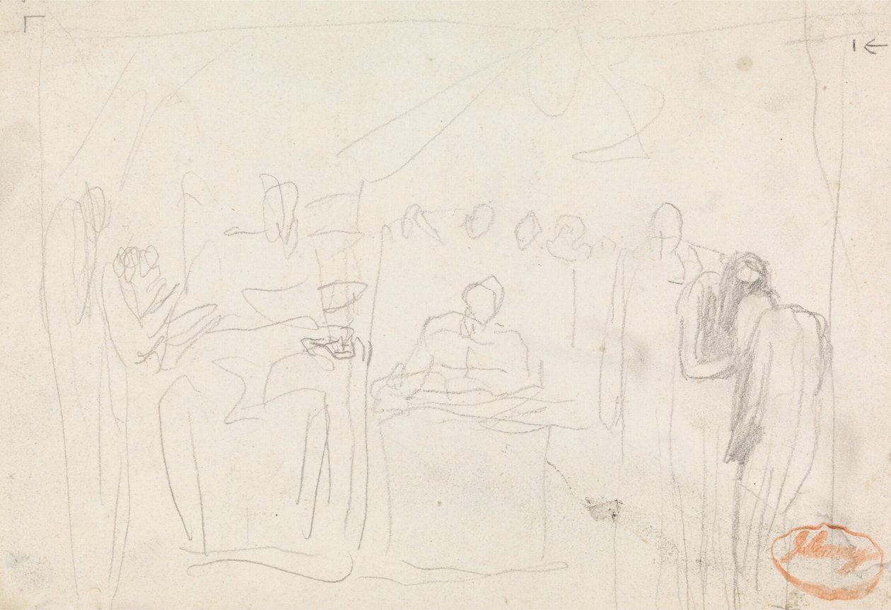 Figurenkompositionsstudie 35 von George Romney