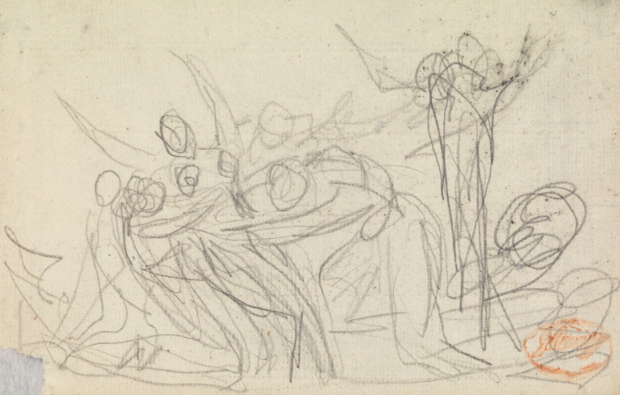 Figurenkompositionsstudie 36 von George Romney