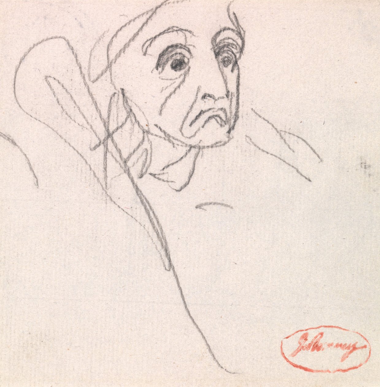 Kopf von George Romney