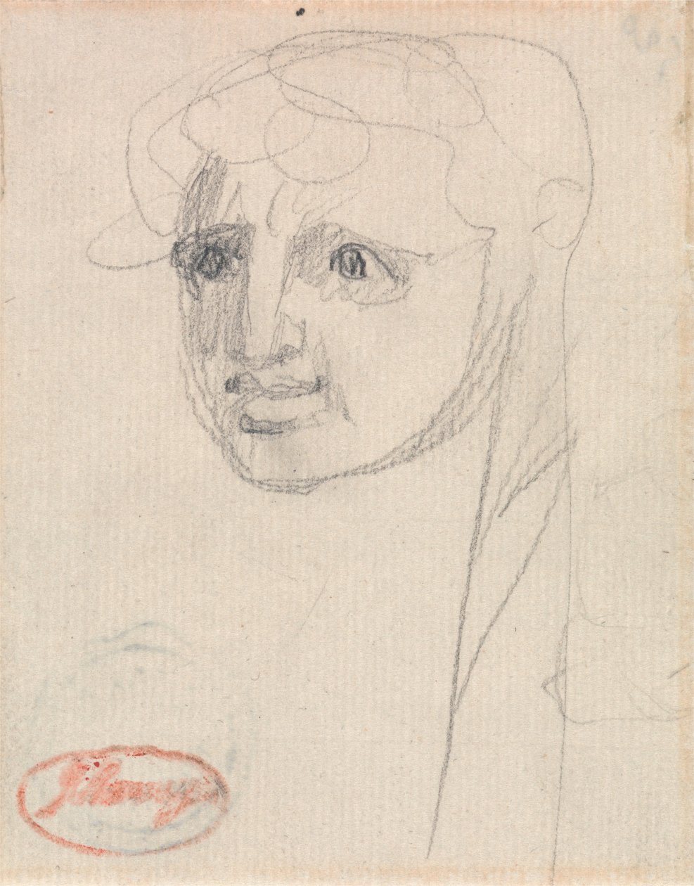 Kopf eines Mädchens von George Romney