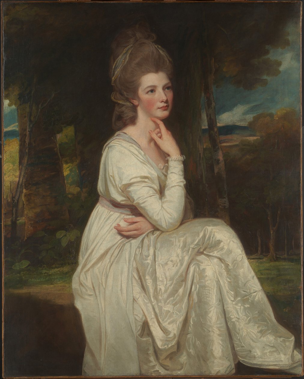 Lady Elizabeth Hamilton (1753–1797), Gräfin von Derby von George Romney