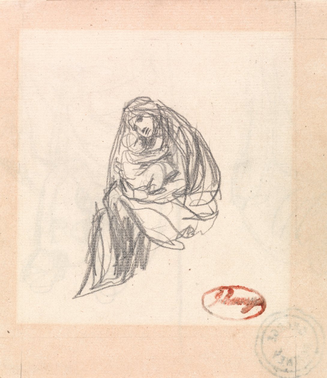 Mutter und Kind von George Romney