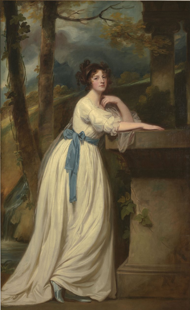 Porträt von Mrs. Andrew Reid von George Romney