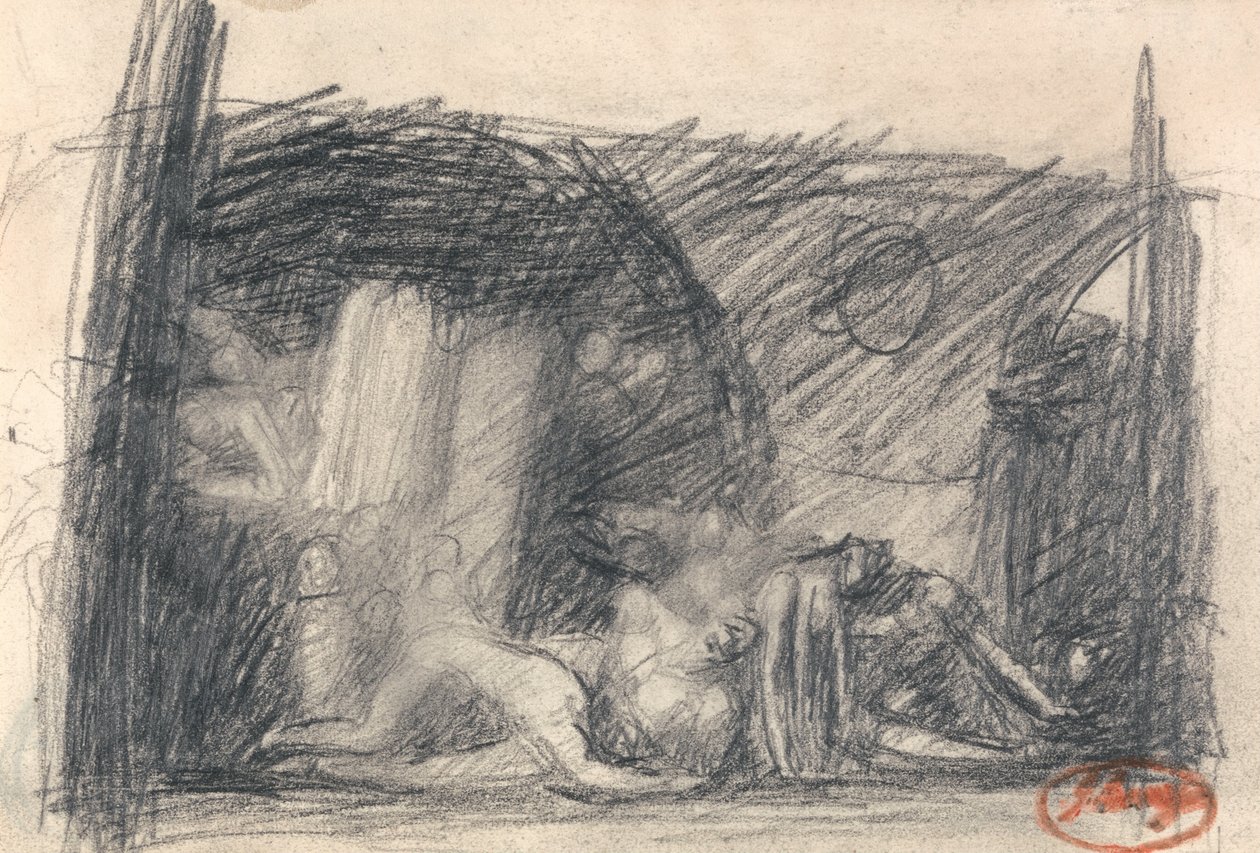 Gefängnisszene von George Romney
