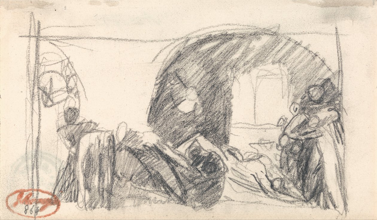 Gefängnisszene von George Romney