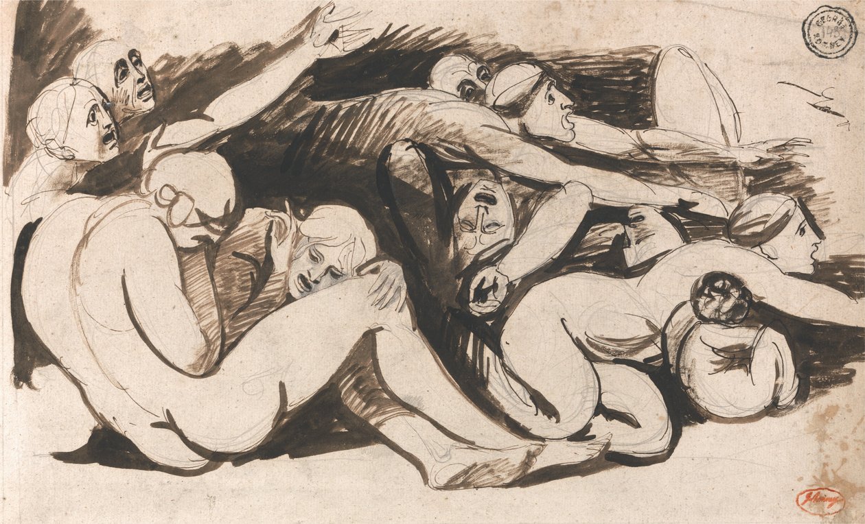 Gefängnisszene von George Romney
