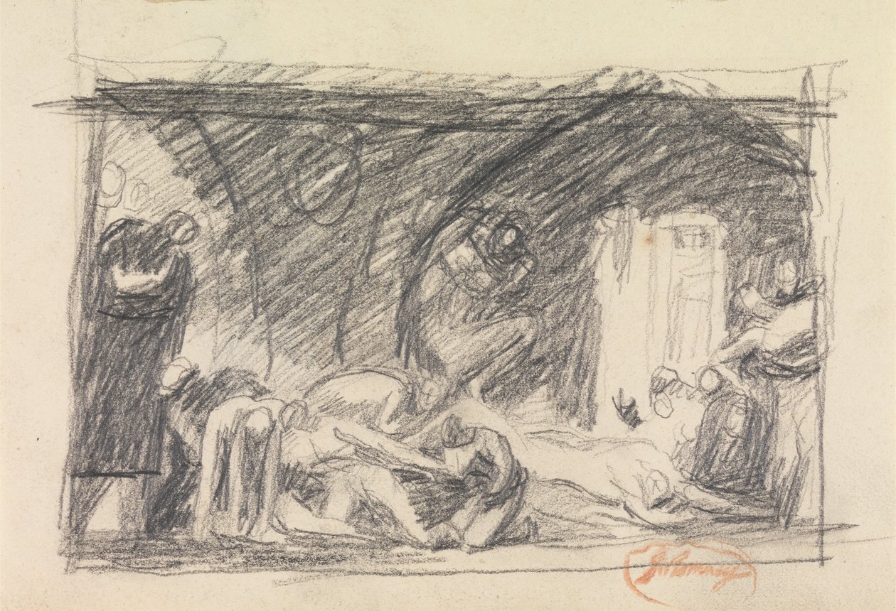 Gefängnisszene von George Romney
