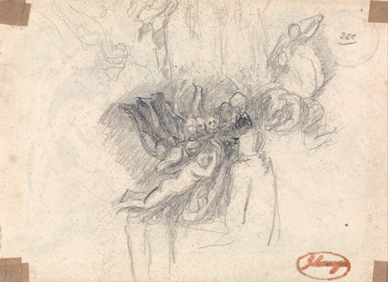 Versuchung Christi von George Romney