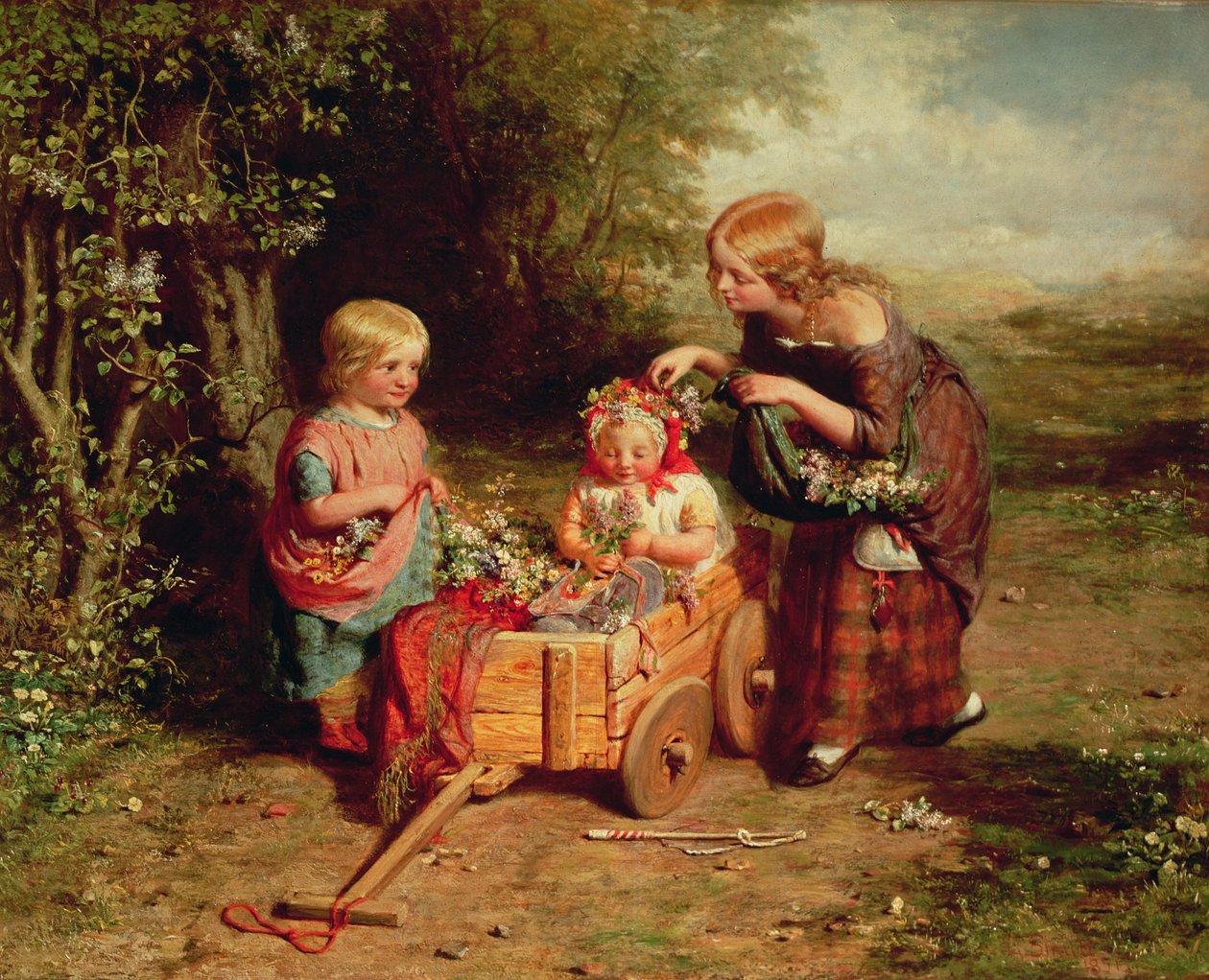 Frühlingsblumen von George Smith