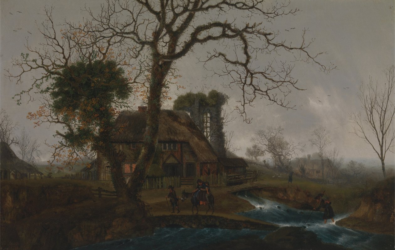 Winterlandschaft von George Smith