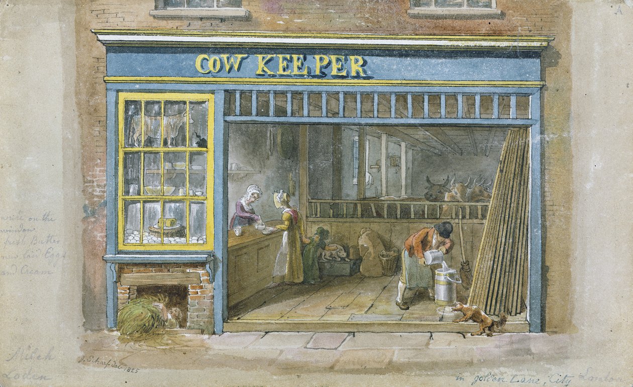Kuhhirt, 1825 von George Snr Scharf