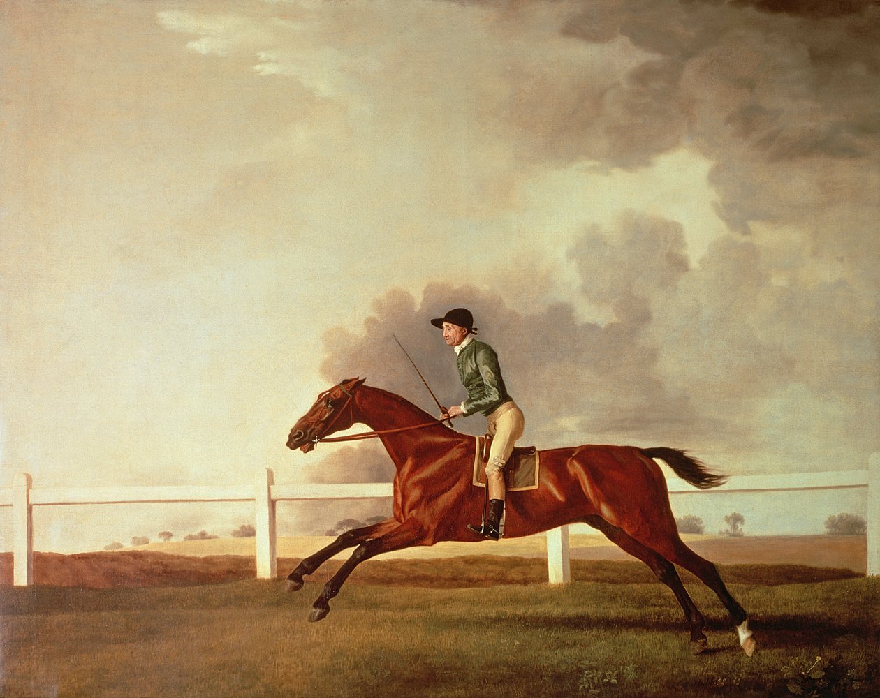 Bay Malton mit John Singleton Up, ca. 1767 von George Stubbs