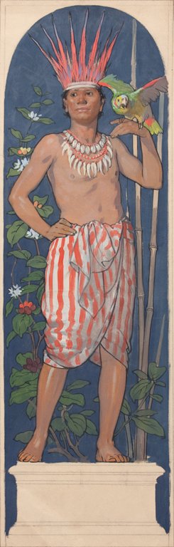 Allegorie der Westindischen Inseln von George Sturm