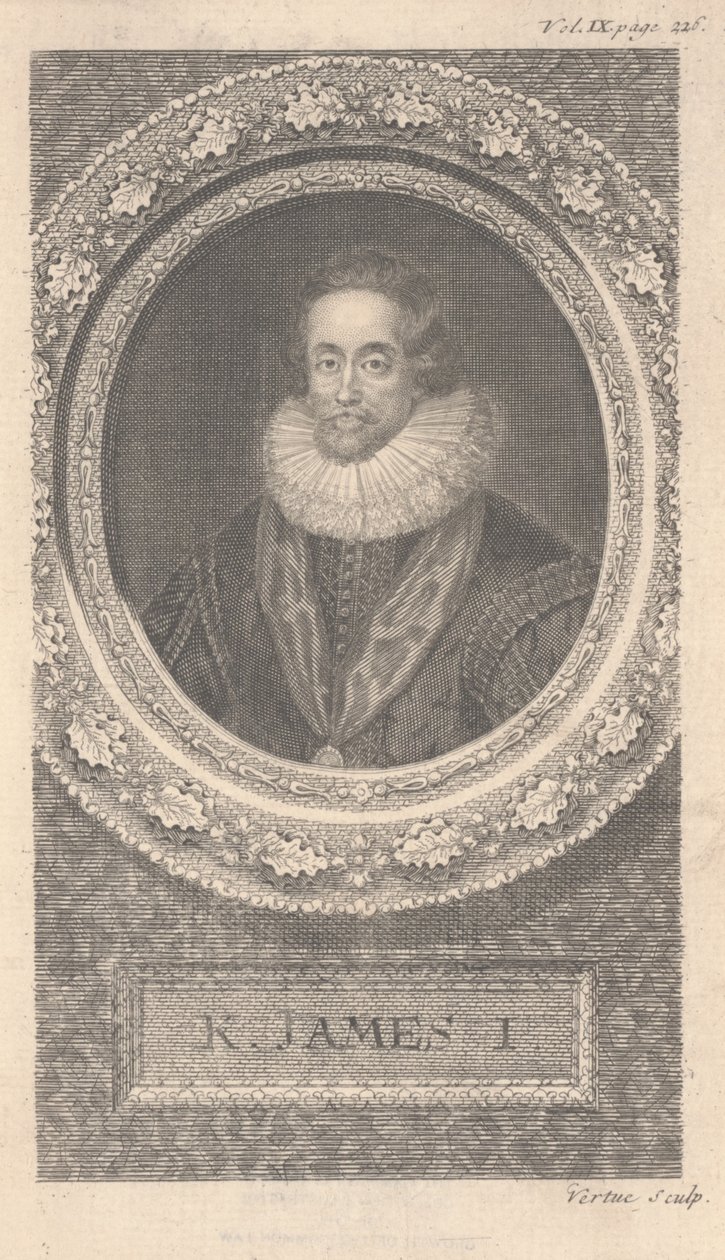 James I. von George Vertue