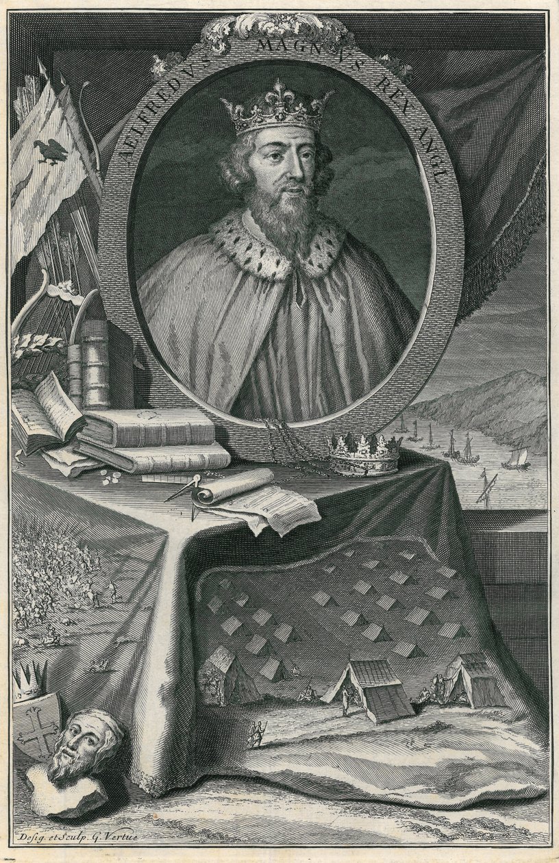König Alfred von George Vertue