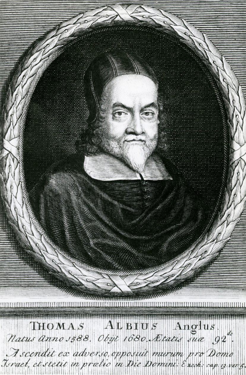 Porträt von Thomas Albius (White), 1713 von George Vertue