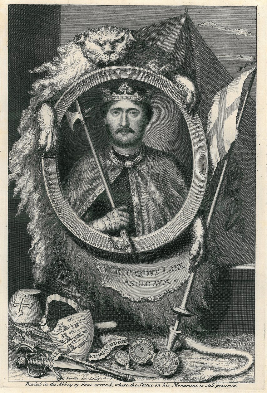 Richard I von George Vertue