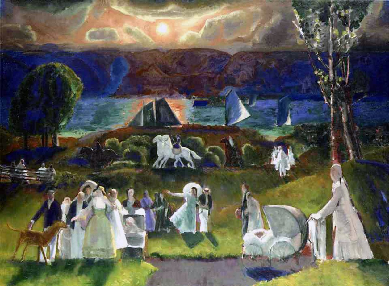 Sommerfantasie, 1924 von George Wesley Bellows