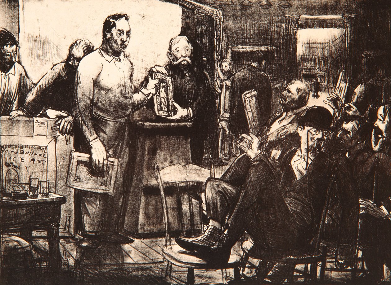 Die Jury, 1916 von George Wesley Bellows