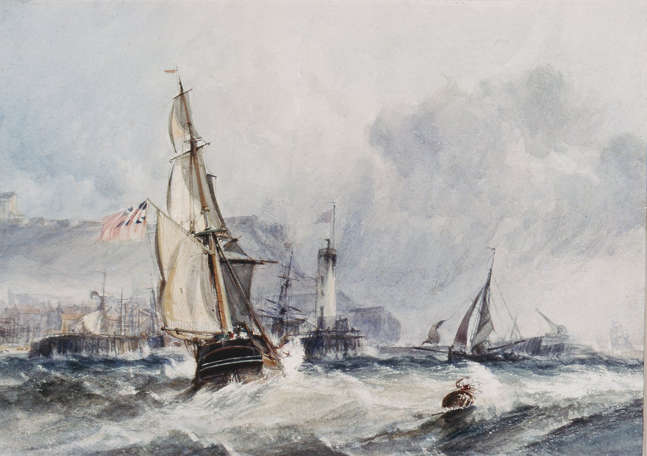 Ansicht von Whitby von George the Elder Chambers