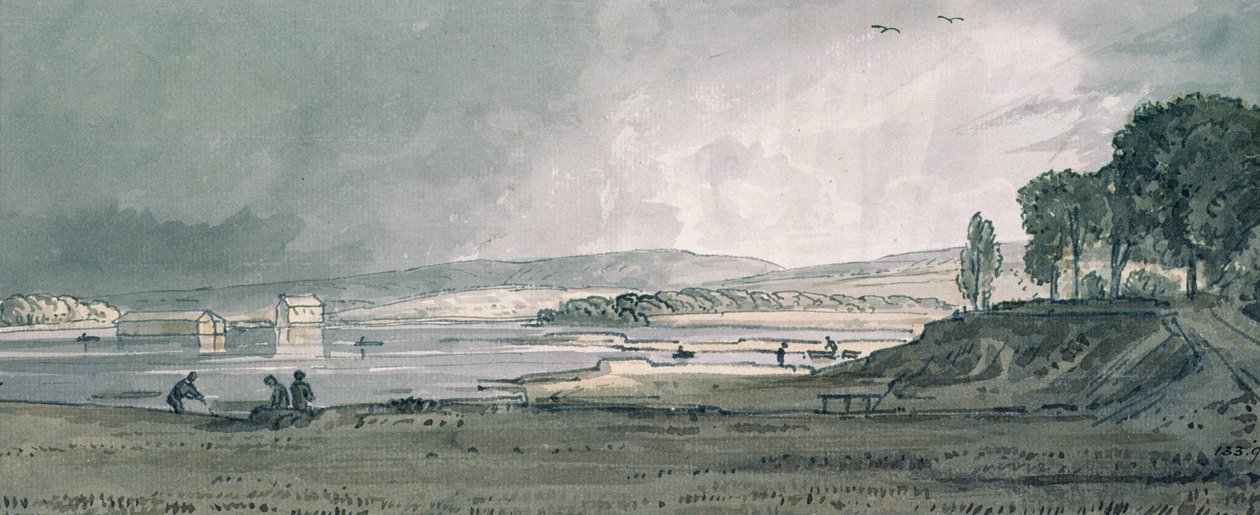 Yarmouth Fähre, Isle of Wight von George the Younger Barret