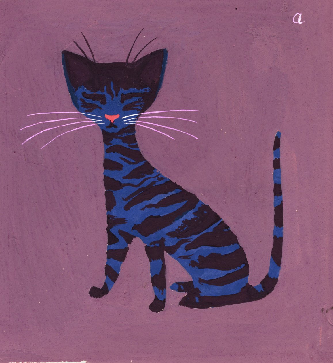 Die blaue Katze von George Adamson