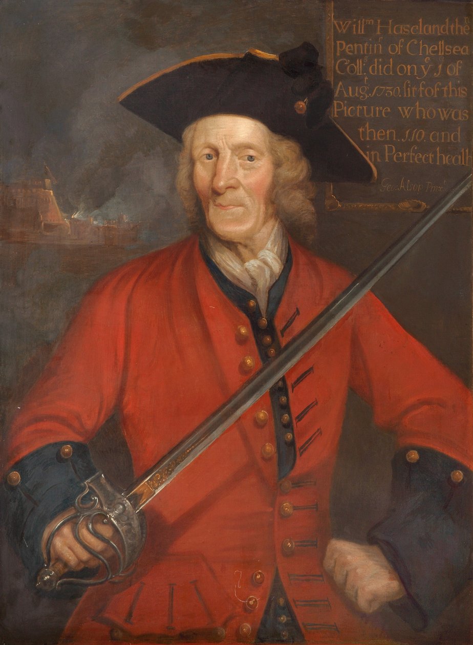 In Pensionär William Hiseland, 1730 von George Allsop