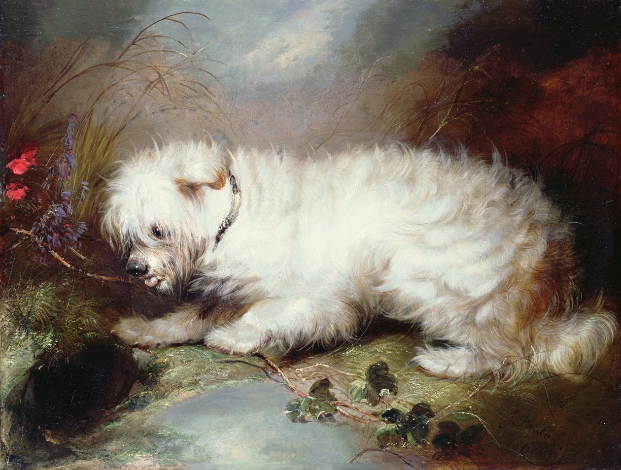 Auf der Wache, 1867 von George Armfield