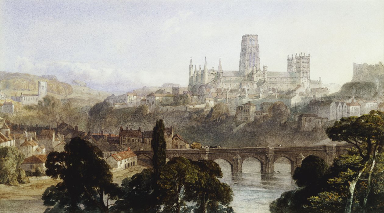 Durham Kathedrale, 1846 von George Arthur Fripp