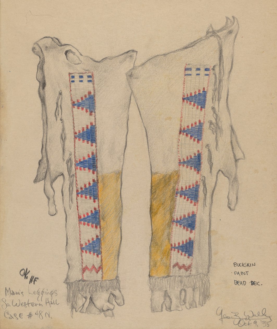 Leggings von George B. Wally