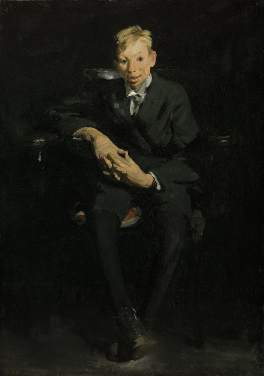 Frankie, der Orgeljunge von George Bellows