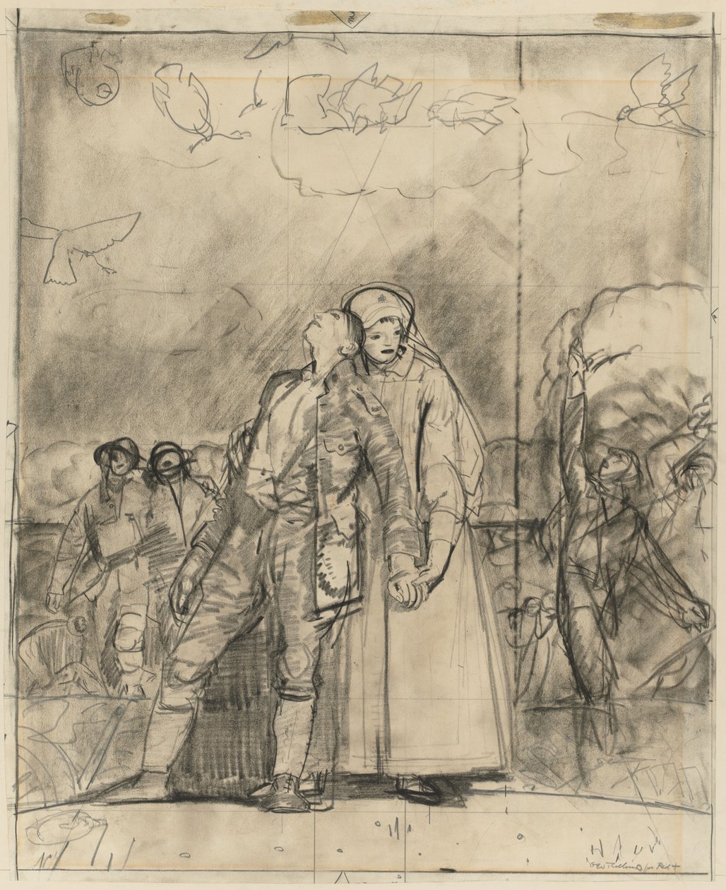 Der Vorabend des Sieges von George Bellows
