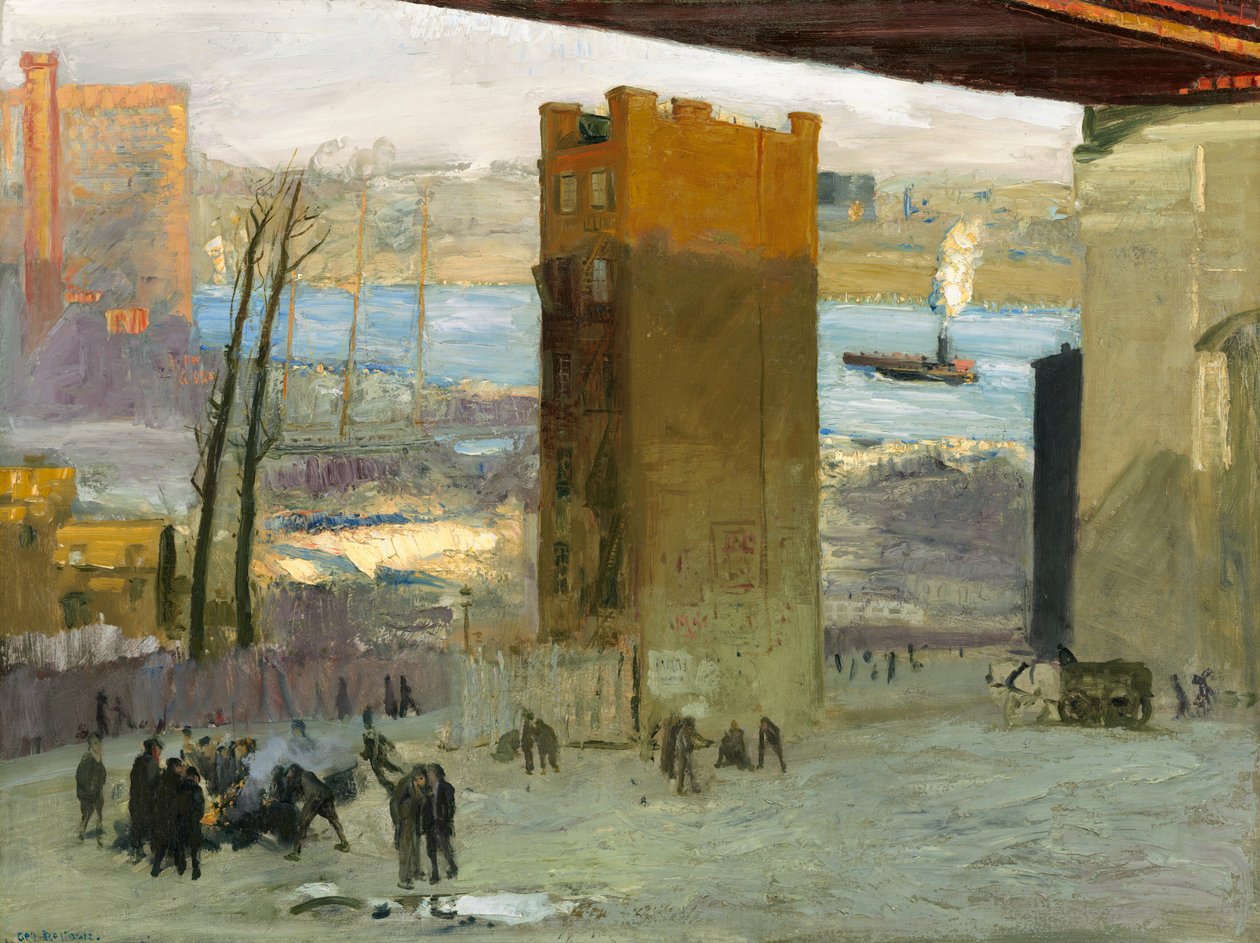 Das einsame Mietshaus von George Bellows
