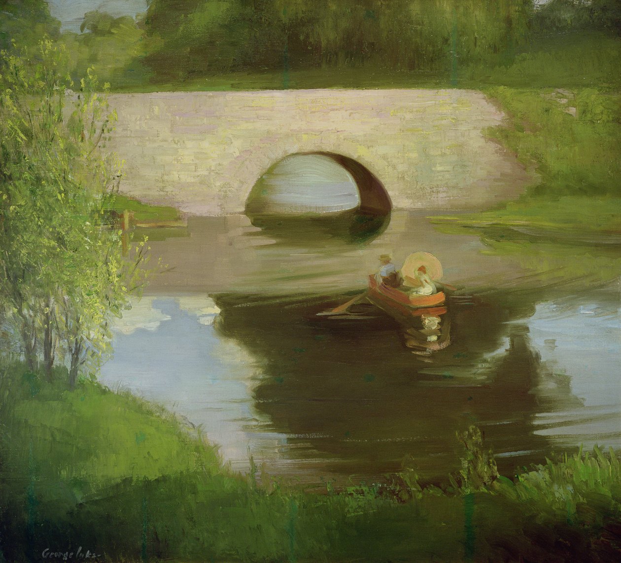 Central Park von George Benjamin Luks