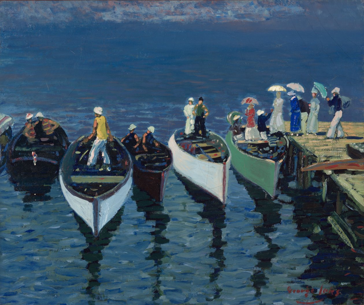 Urlaub am Hudson von George Benjamin Luks