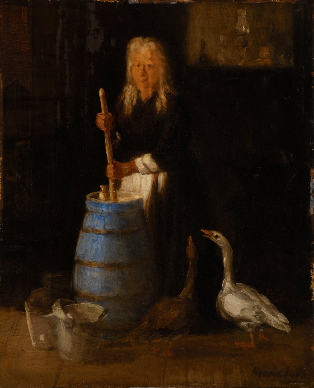 Das blaue Butterfass von George Benjamin Luks