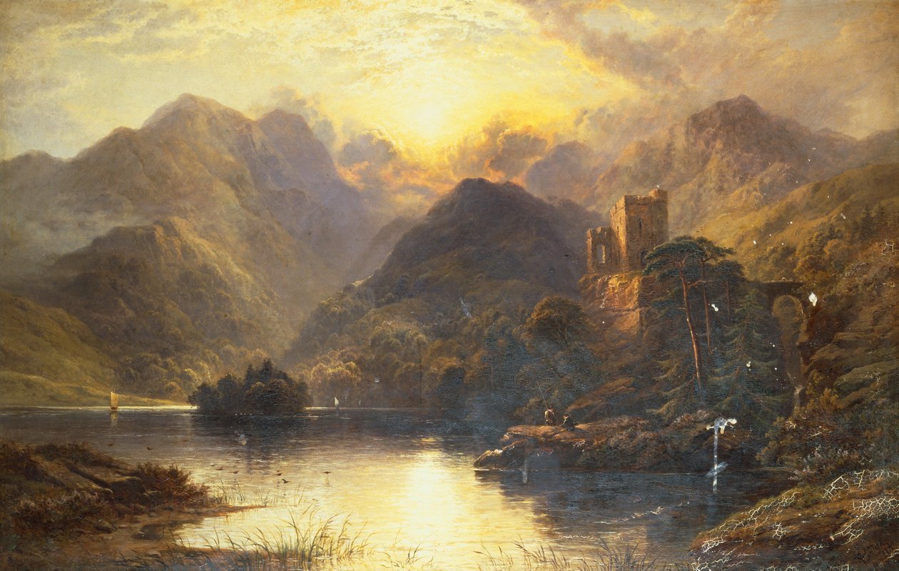 Ein Hochlandsee von George Blackie Sticks