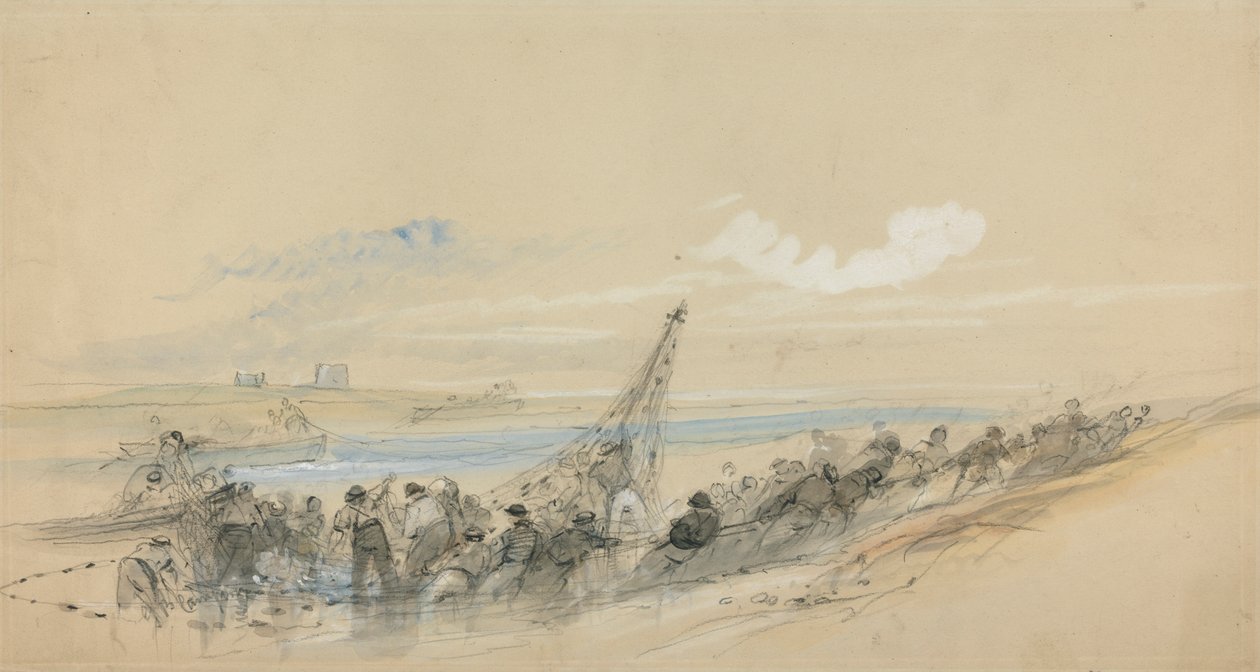 Netze einholen von George Bryant Campion
