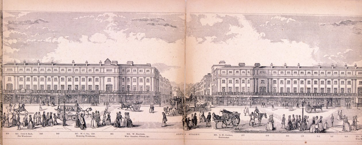 Panorama von London von George C Leighton